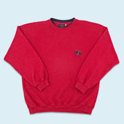 Sweatshirt "Country Style" 90er, rot, L/XL